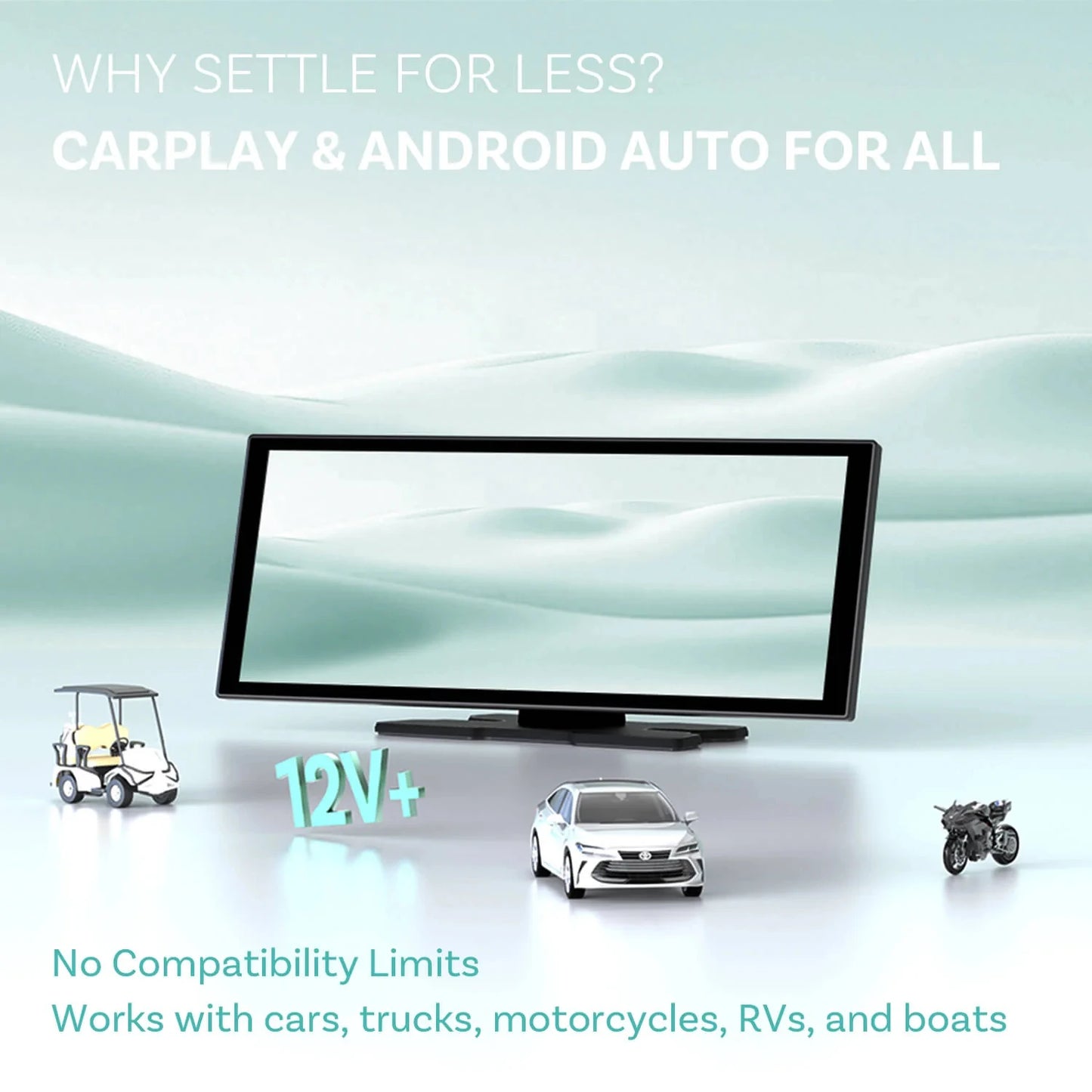 OTTOCAST ScreenFlow 11.4" Android 13 Wireless Car Display