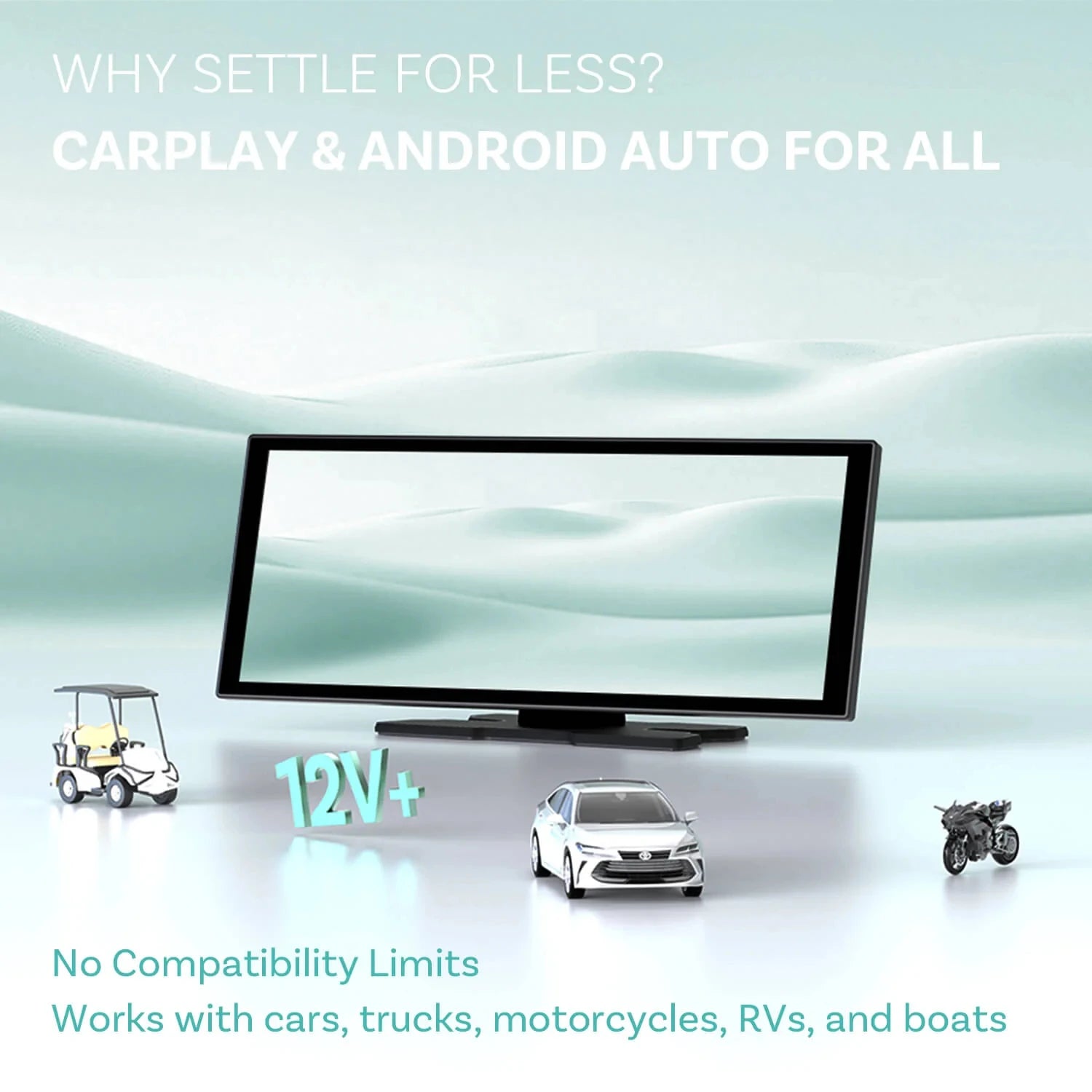 OTTOCAST ScreenFlow 11.4" Android 13 Wireless Car Display