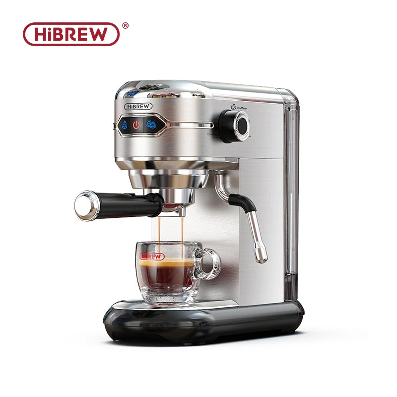 HiBREW H11 – 20 barov super tanek espresso aparat | Polavtomatski kavni aparat za ESE blazinice in mleto kavo
