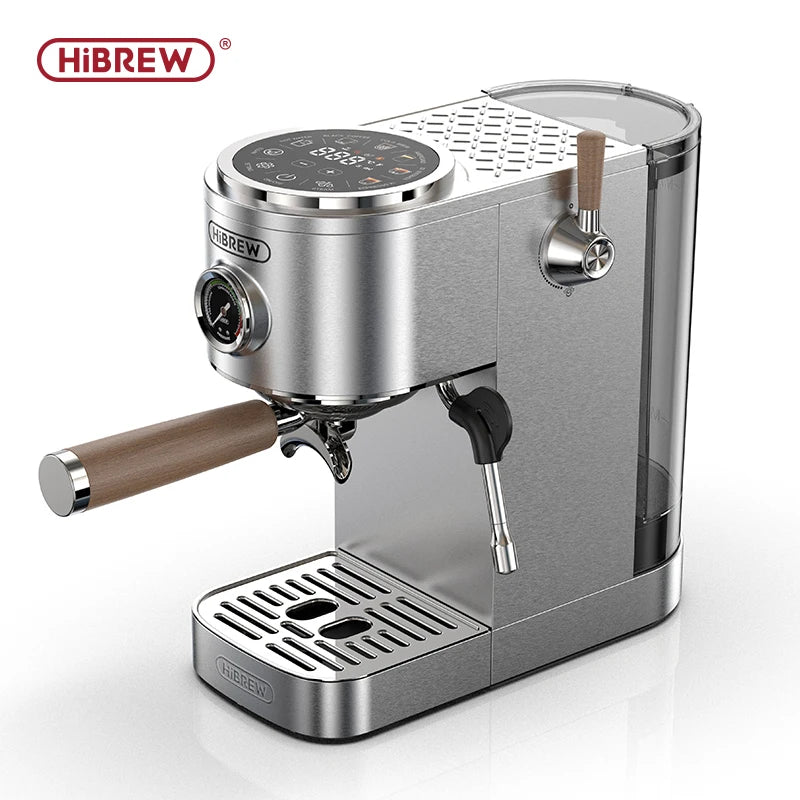 HiBREW H13 polavtomatski espresso aparat – 20-barski visokotlačni kavni aparat