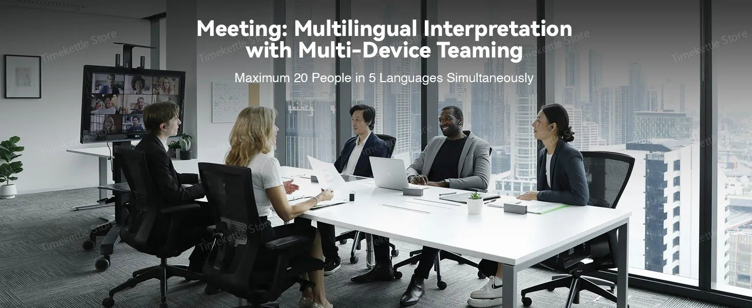 Timekettle X1 AI Interpreter Hub 43 Languages Translator Earbuds