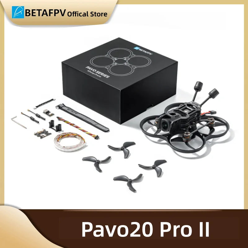 BETAFPV Pavo20 Pro II Brushless Whoop Quadcopter O4 Pro Version NEWEST