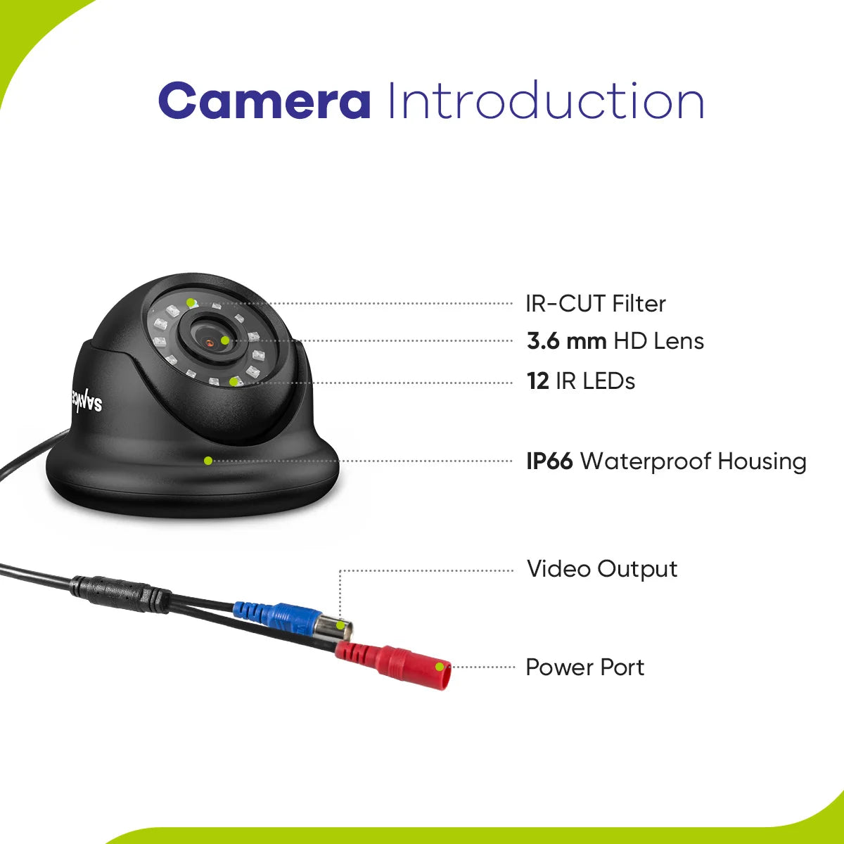 SANNCE 1080N 16CH DVR CCTV System | 12× 1080P Cameras, Outdoor Waterproof, P2P Remote Access