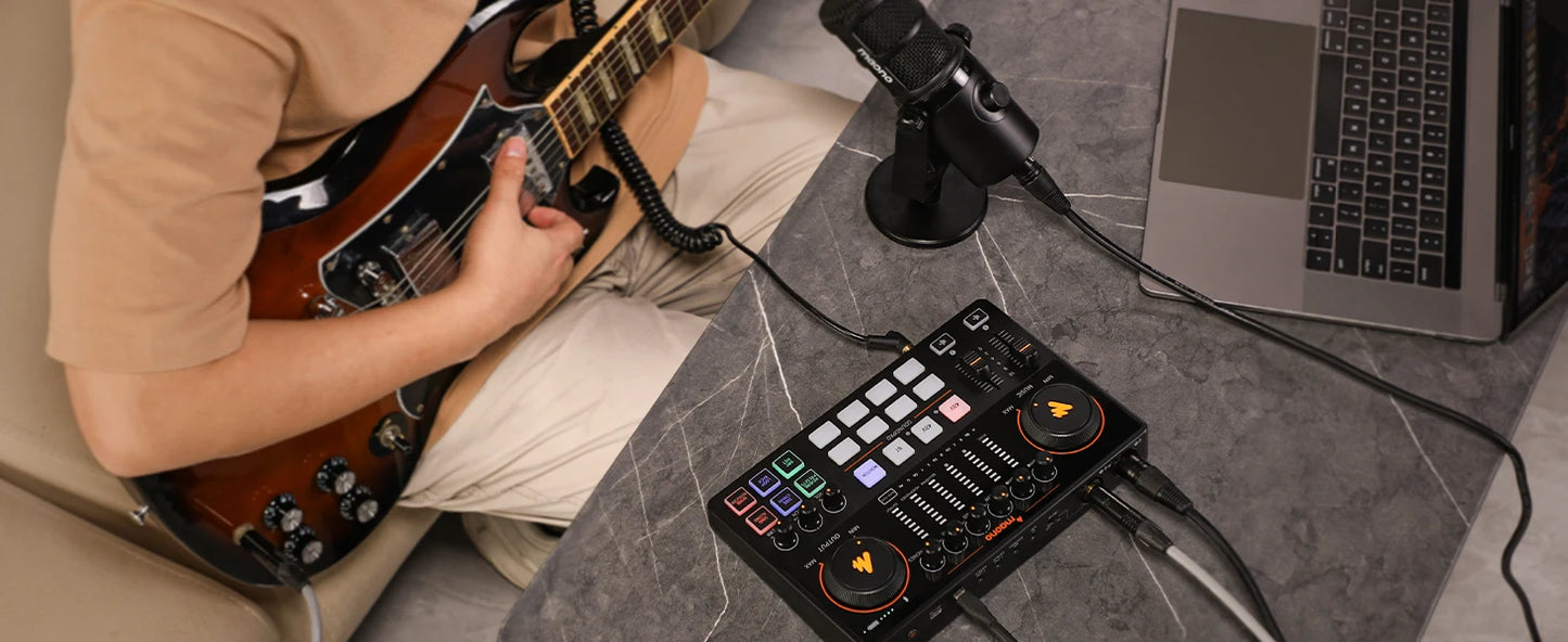 MaonoCaster E2 Gen2 – Dual XLR Podcast Audio Interface & Mixer