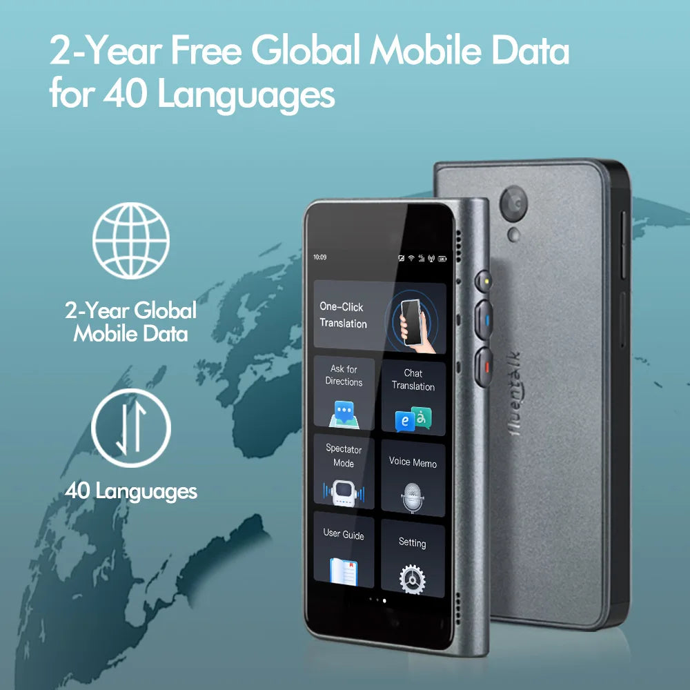 Timekettle Fluentalk T1 AI Translator 40 Languages Offline Photo