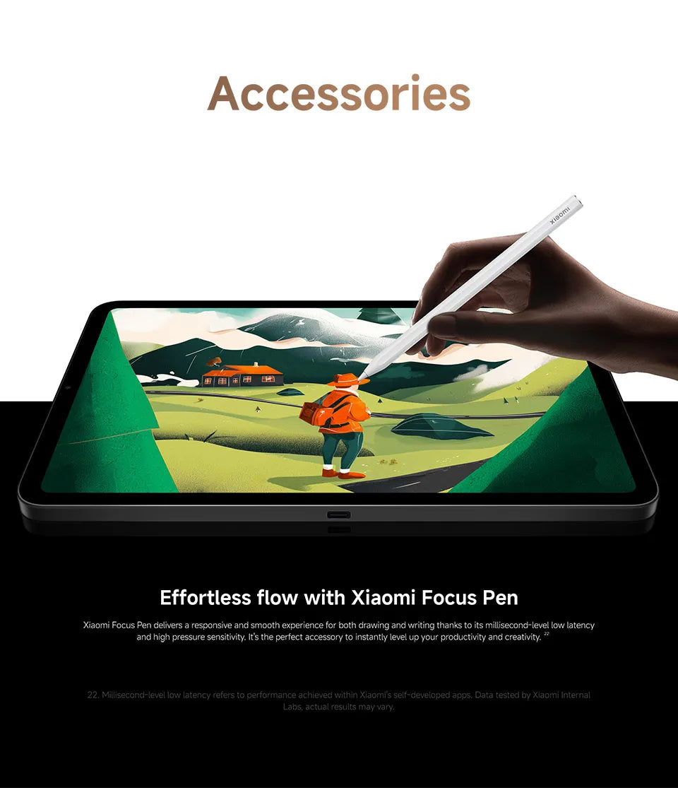 Global Version Xiaomi Mini Pad Mini "3K clear display 8GB /12GB RAM mAh Battery MediaTek dimension + 67W HyperCharge - Limetastore