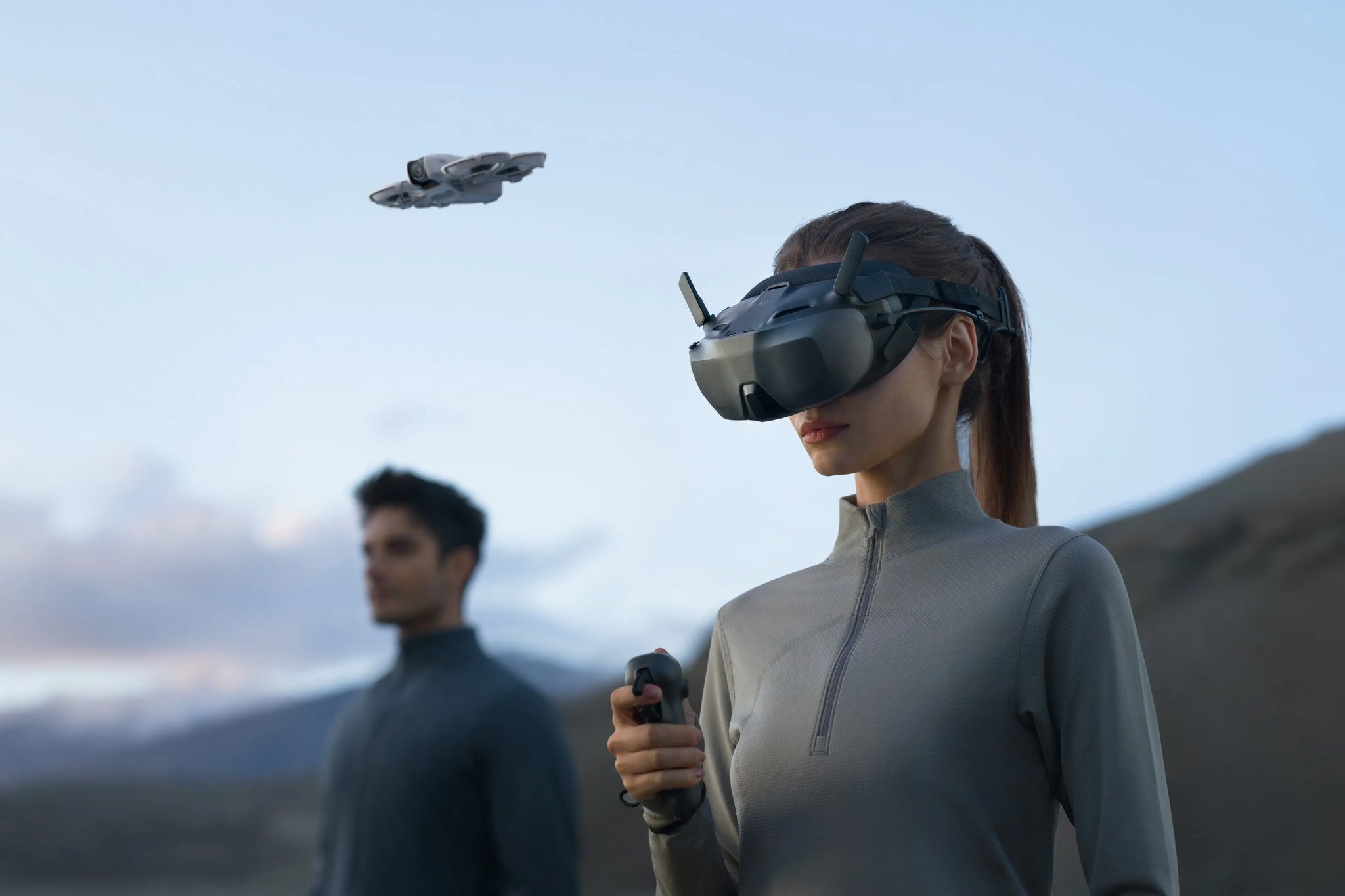 DJI Goggles N3 – 1080p Ultra‑Wide Screen FPV Goggles with O4 FHD Video Transmission & AR Cursor