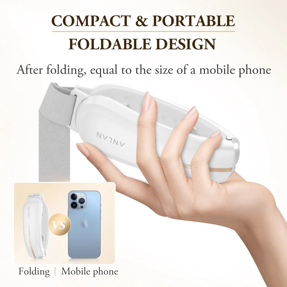 ANLAN V‑Face Lifting Device | 4‑Pole EMS, Red/Blue Light, Heat, Slimming
