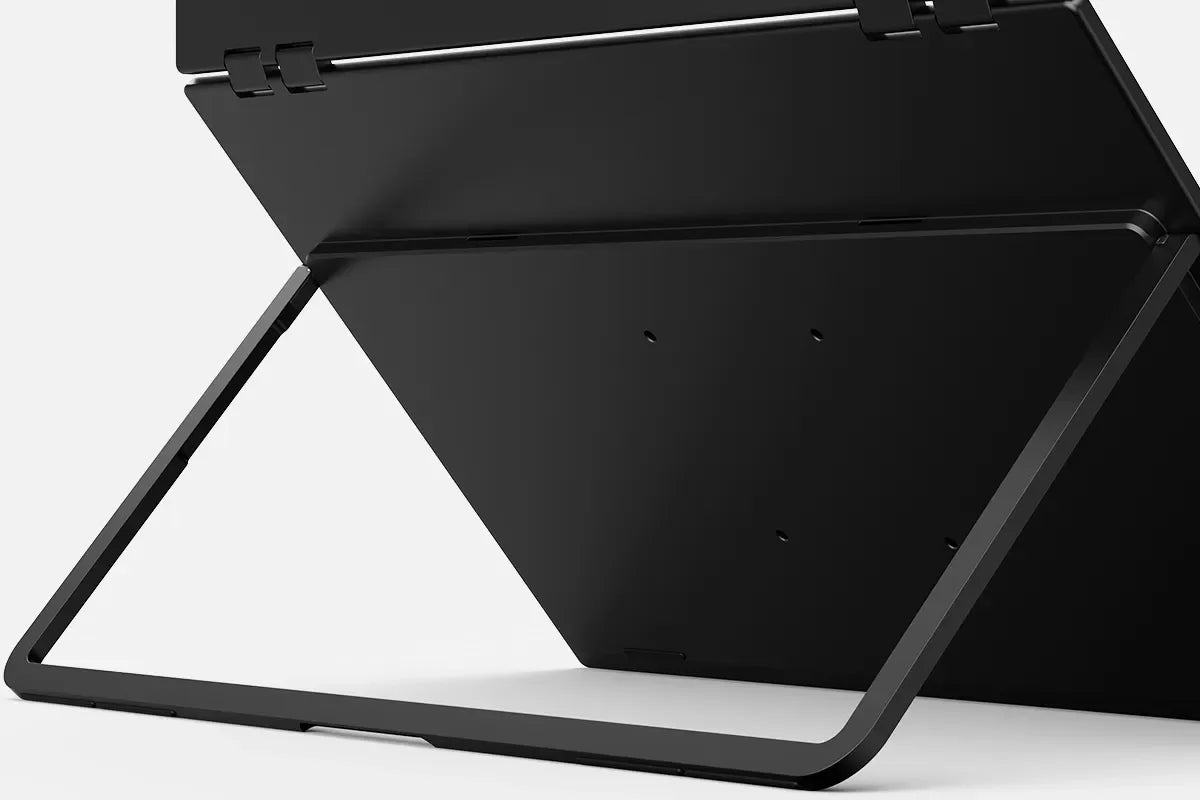 Portable Dual Monitor 23.8" 100Hz FHD 1080P Stacked Vertical Displays for Gaming Coding Working USB-C HDMI Laptop Screen Extende - Limetastore