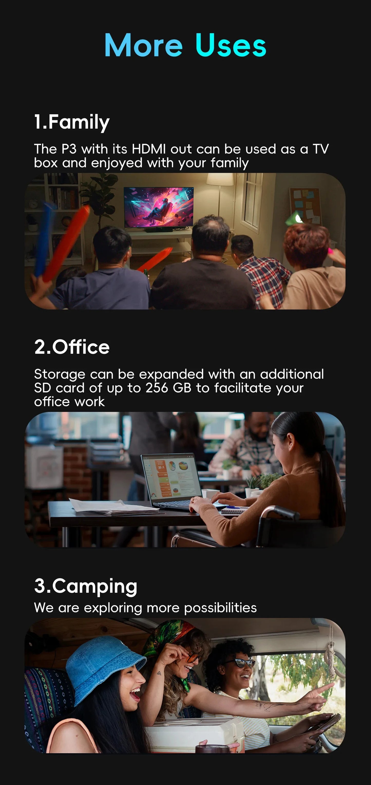 OTTOCAST Picasou 3 Wireless CarPlay AI Box with mini HDMI