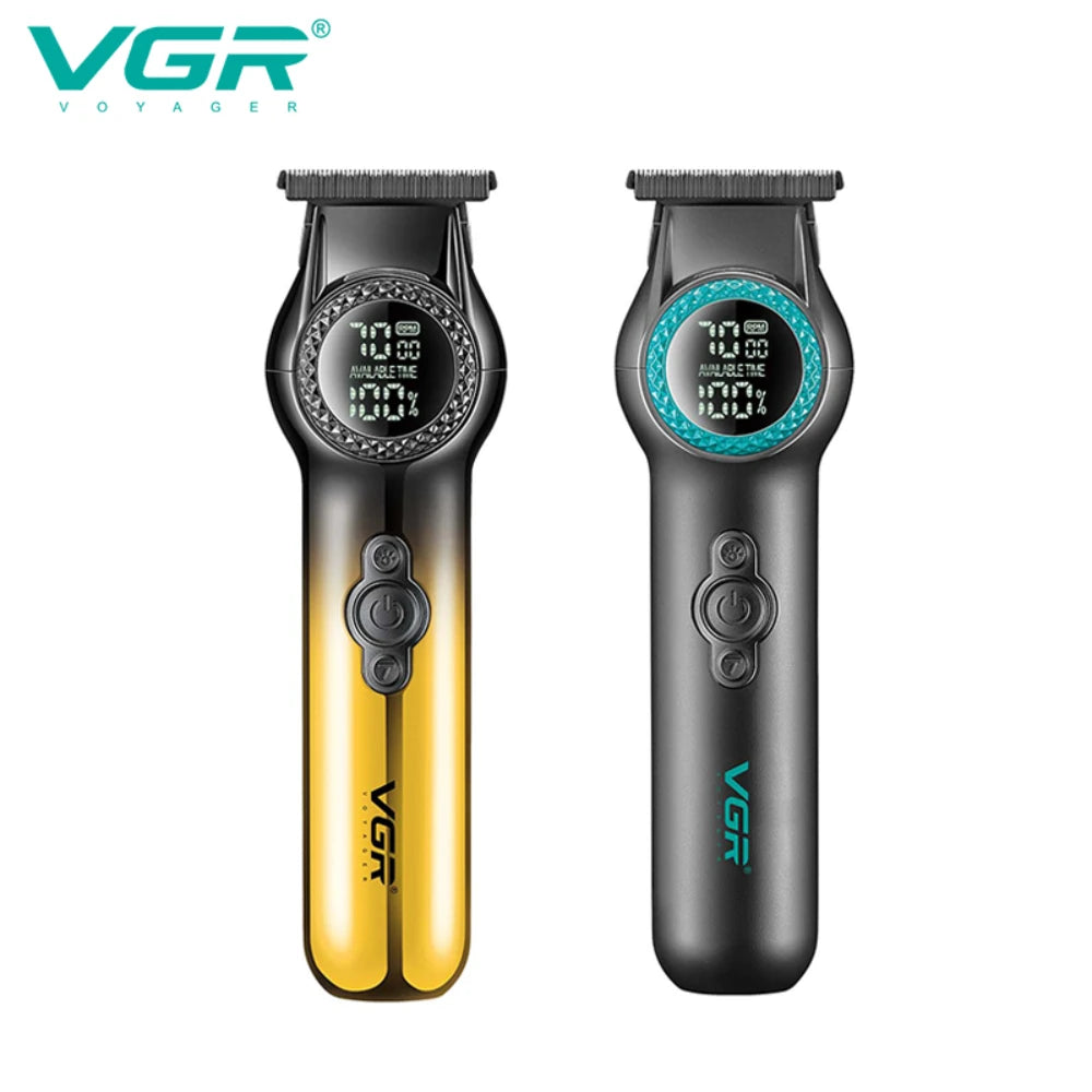 VGR Hair Trimmer Professional Barber Hair Clipper Electric 8000 RPM Hair Cutting Machine Haircut Cordless Trimmer for Men V-990