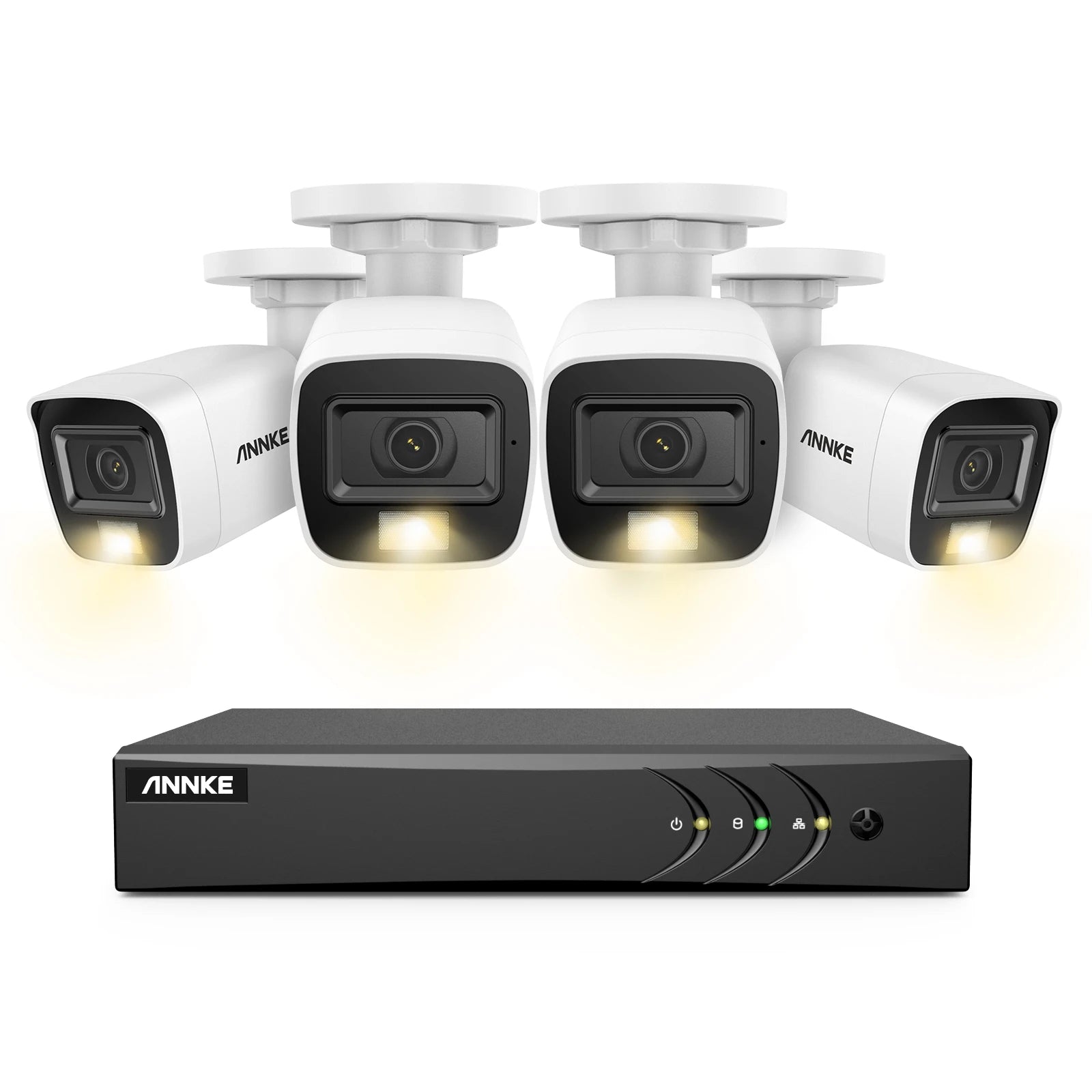 ANNKE 5MP Lite Ultra HD CCTV System | H.265+ 8CH DVR, 8× EXIR Cameras