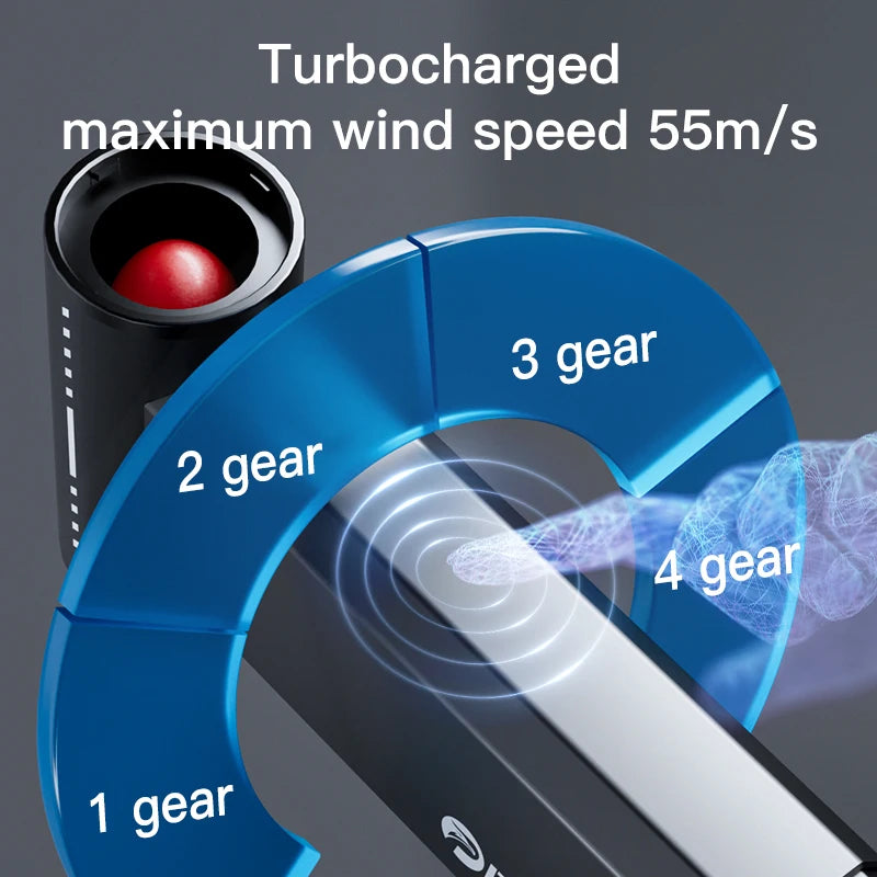 Booster W05 Jet Fan – 140,000 RPM Brushless Turbo Air Blower | Portable Cordless Air Duster