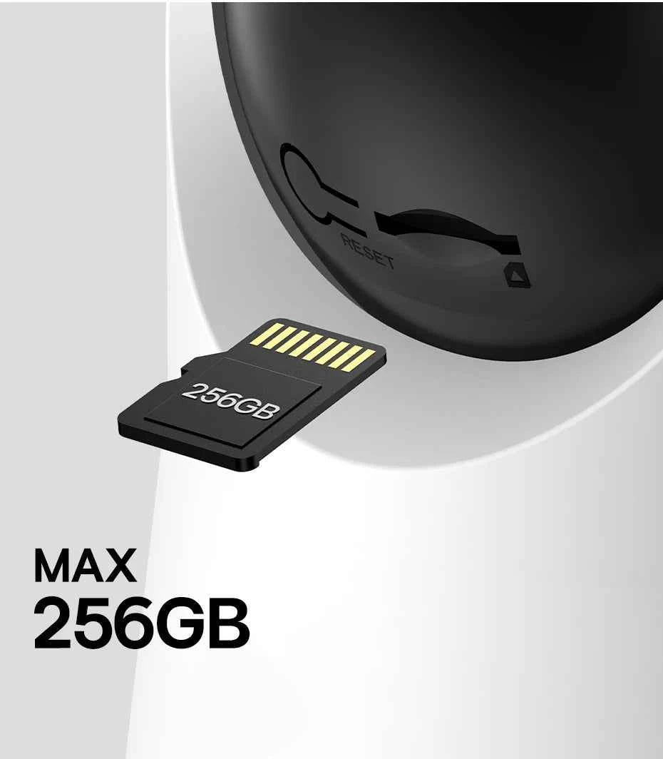 Baseus 5MP 3K WiFi IP Camera 2.4G/5G Wireless Indoor Security Protection Pan&Tilt 8x Digital Zoom Mini Cam Surveillance Cameras - Limetastore