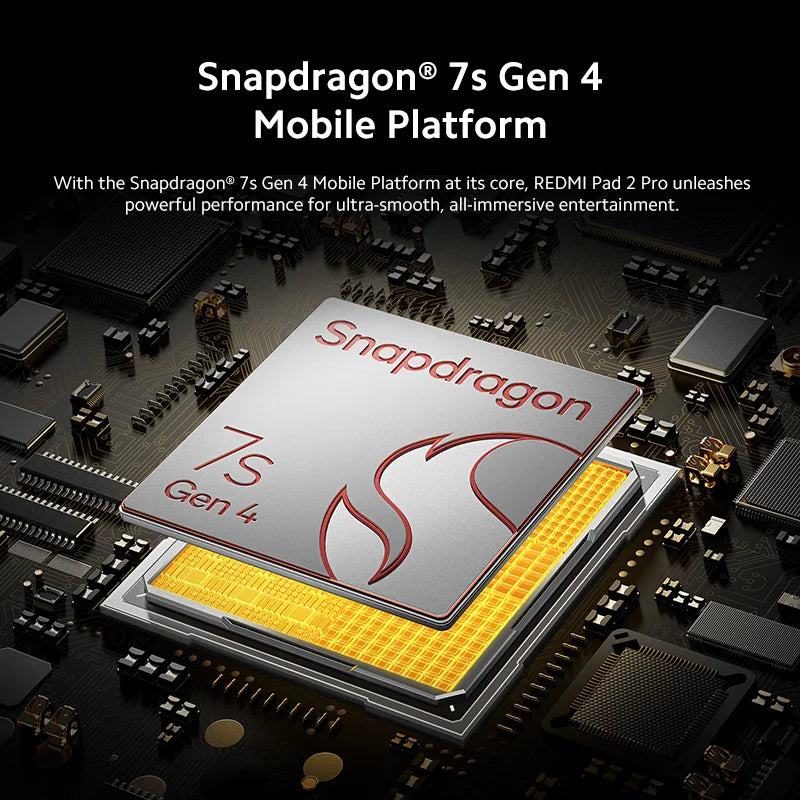 Global Version Xiaomi Redmi Pad 2 Pro 12.1 "clear crystal-clear display 120Hz mAh Sno 7s Gen 4 CPU 33W ft charging 8MP Camera - Limetastore