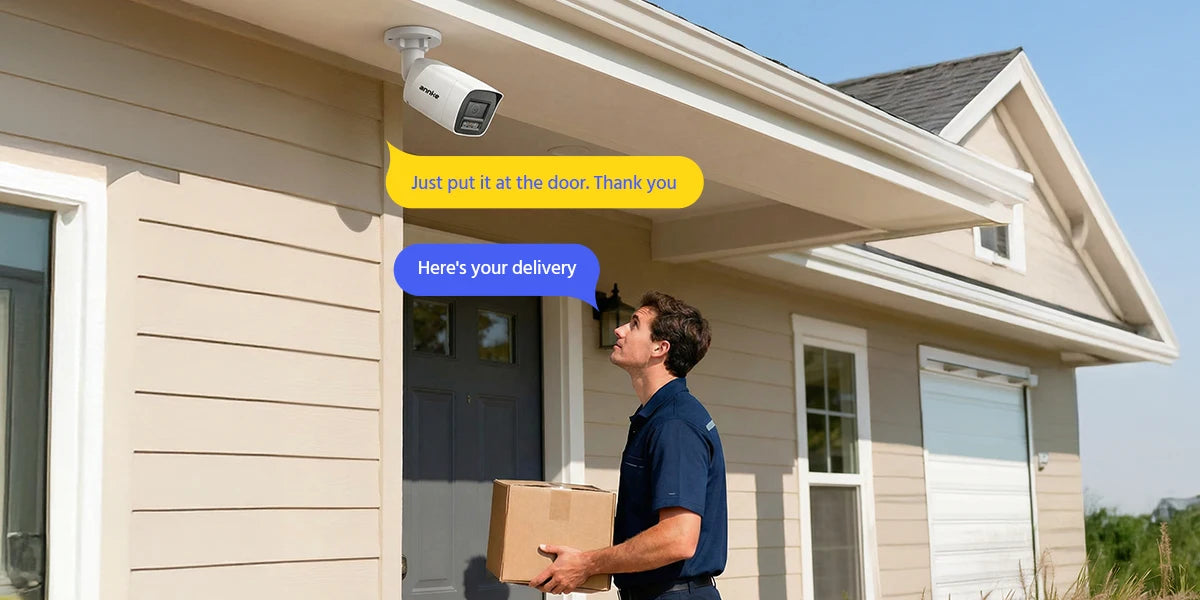 ANNKE 3K 5‑in‑1 8CH DVR System | 5MP Cameras, Two‑Way Audio, Color Night Vision