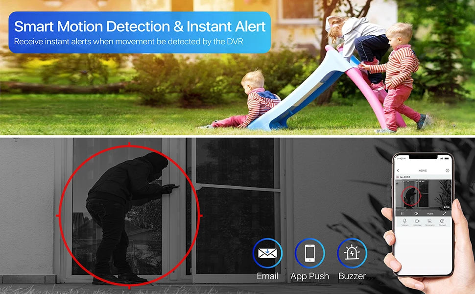 ZOSI 16CH 1080p Wired Security Camera System – H.265+ DVR with Human & Vehicle Detection