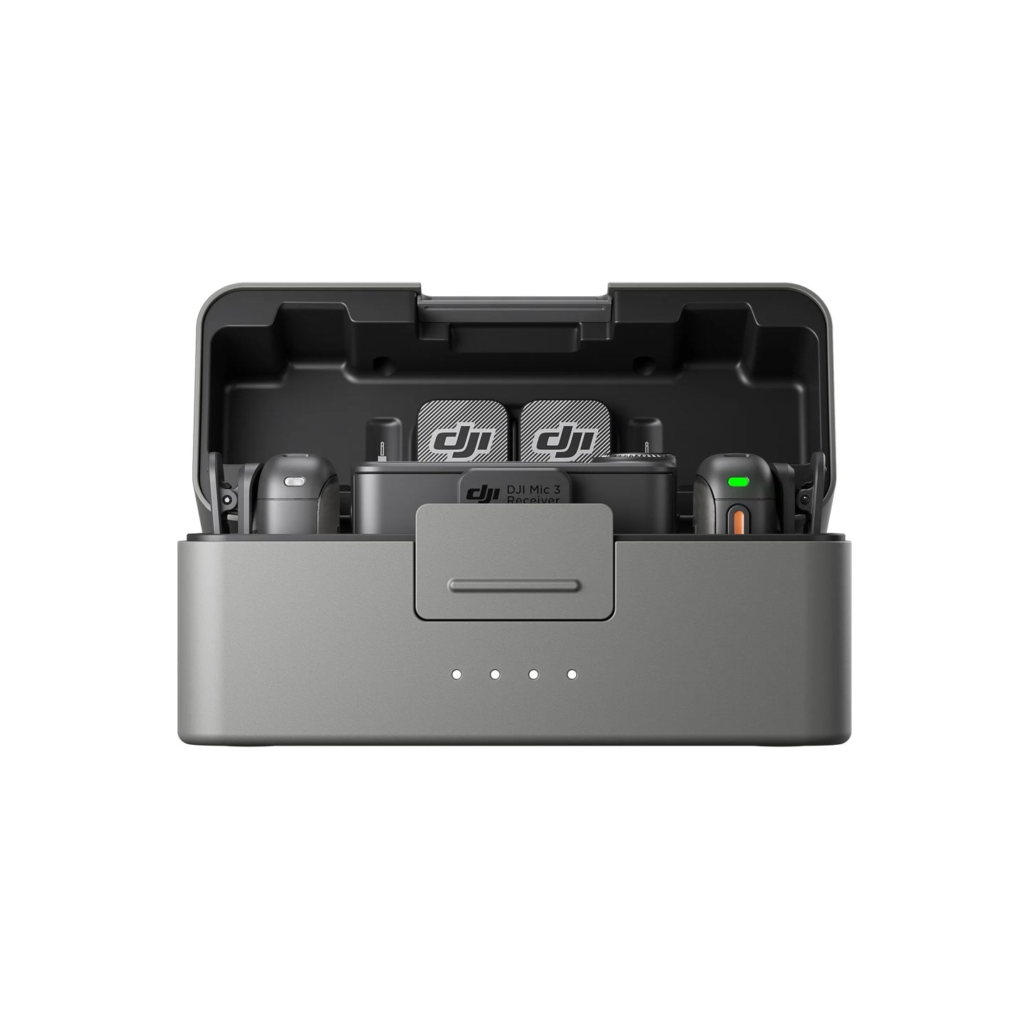 DJI Mic 3 – Wireless Lavalier Microphone System (1TX+1RX / 2TX+1RX Kits) with Charging Case, Adaptive Gain Control