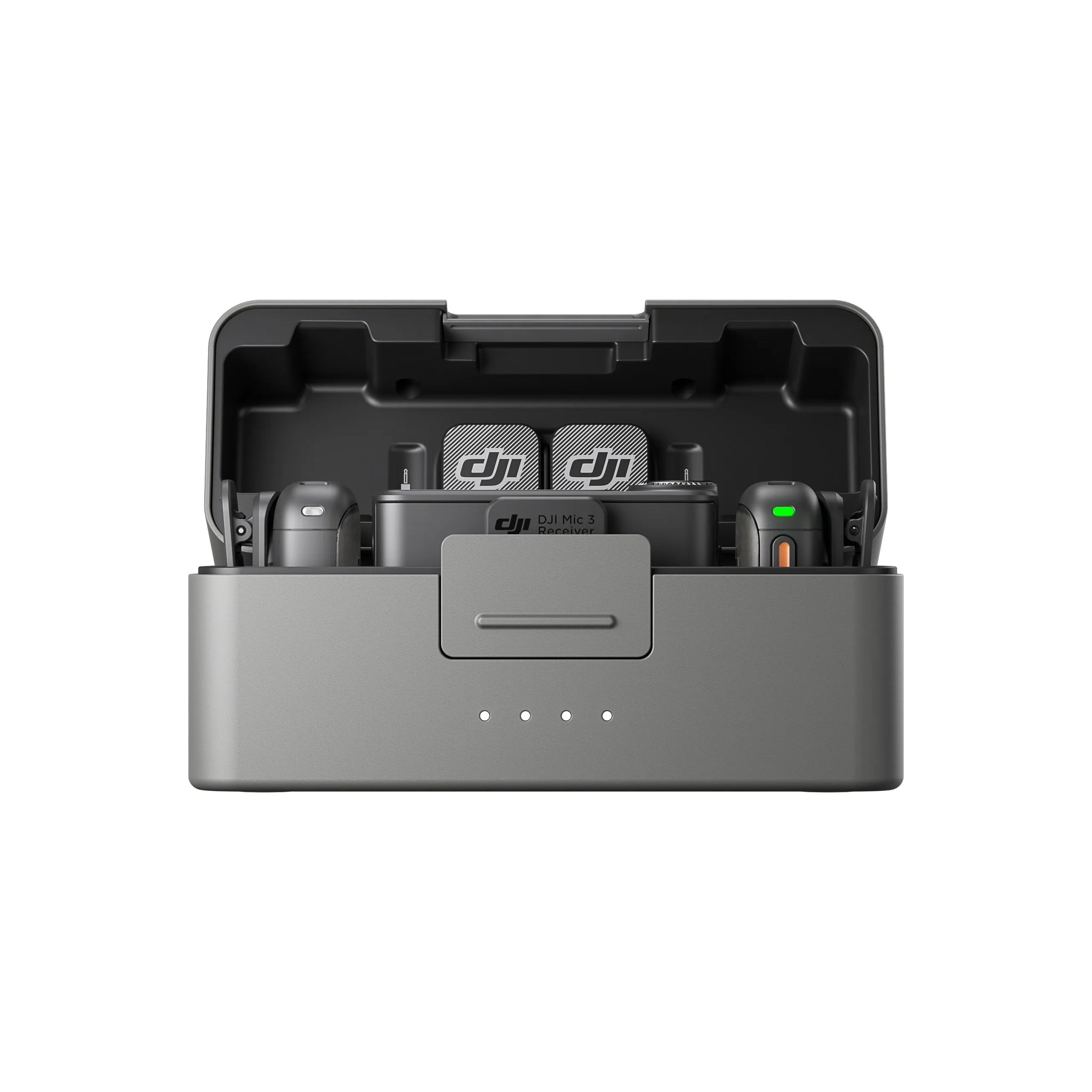 DJI Mic 3 – Wireless Lavalier Microphone System (1TX+1RX / 2TX+1RX Kits) with Charging Case, Adaptive Gain Control