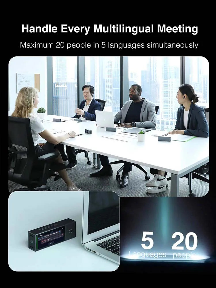 Timekettle X1 AI Interpreter Hub 43 Languages Translator Earbuds