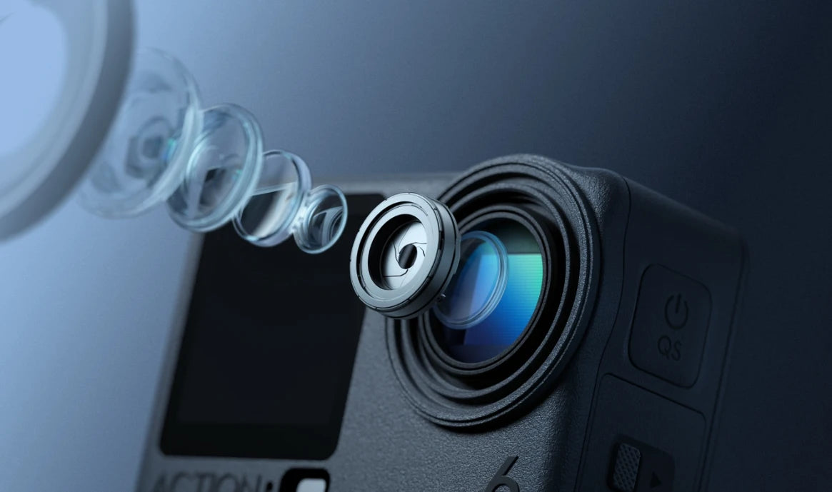 DJI Osmo Action 6 – All‑In‑One Flagship Action Camera | 1/1.1" Square Sensor