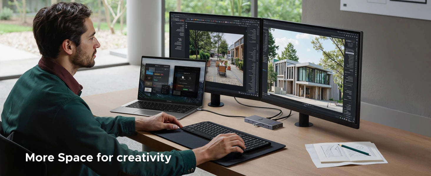 UGREEN 11‑in‑1 USB‑C Hub with 4K120Hz DisplayPort, 4K60Hz HDMI, USB 3.2 10Gbps