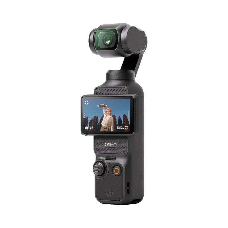 DJI Osmo Pocket 3 – 1‑Inch CMOS Sensor, 4K/120fps Vlogging Camera with 3‑Axis Stabilization