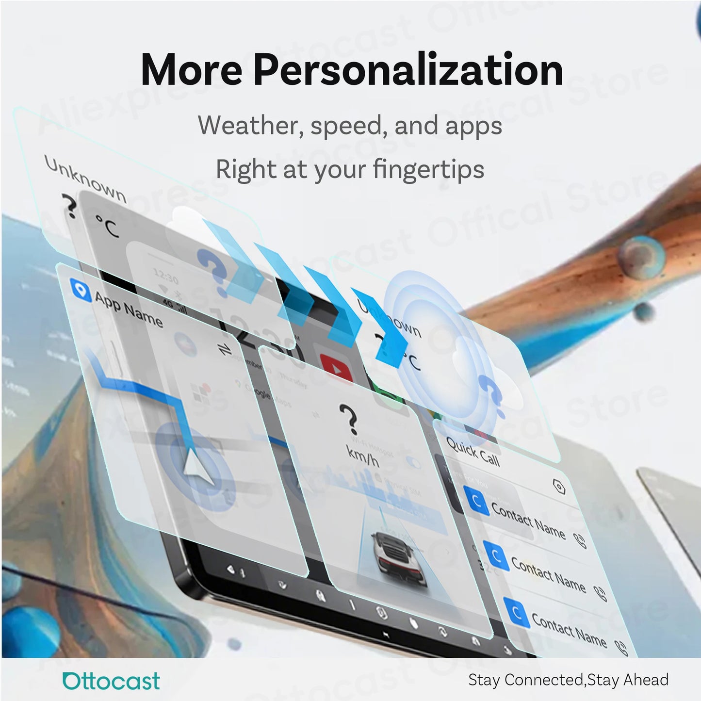 OTTOCAST Ottaibox E2 Android 13 Wireless CarPlay AI Box