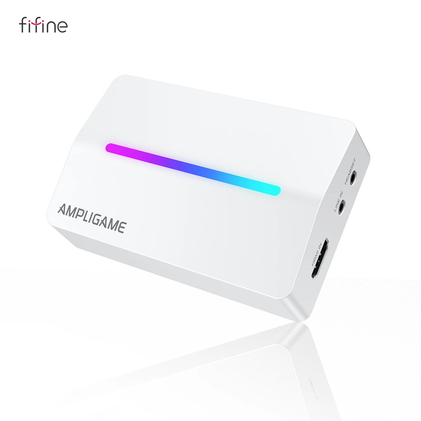 FIFINE V3 4K HDMI Capture Card | 1080p 60fps Streaming with Loop-Out