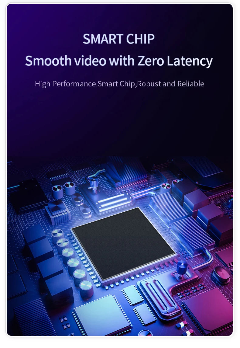 50m 5G Wireless 4K HDMI Transmitter & Receiver | Multi‑Device Mirroring