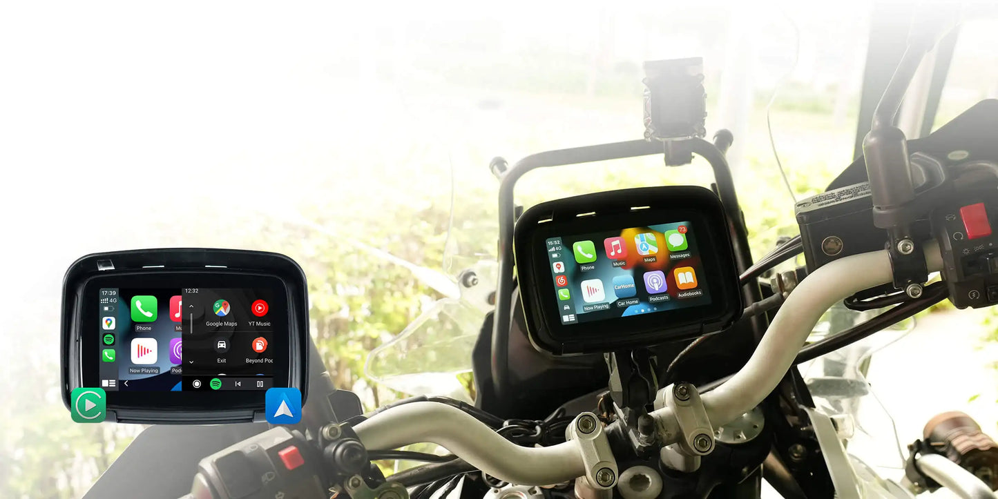 OTTOCAST Lite C5 Motorcycle Wireless CarPlay GPS Display