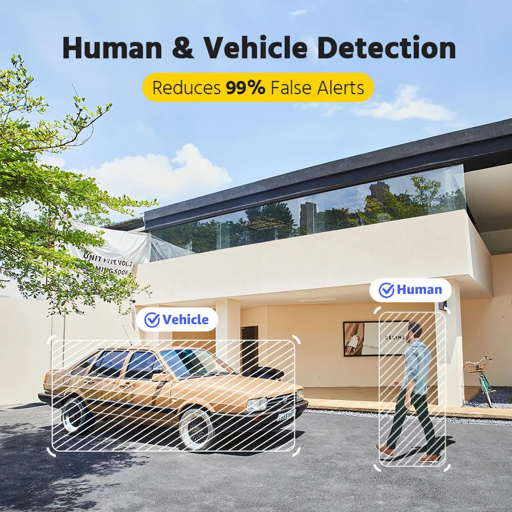 ANNKE H500 3K PoE CCTV System | 8CH NVR, Dual‑Light 5MP Cameras, Two‑Way Audio
