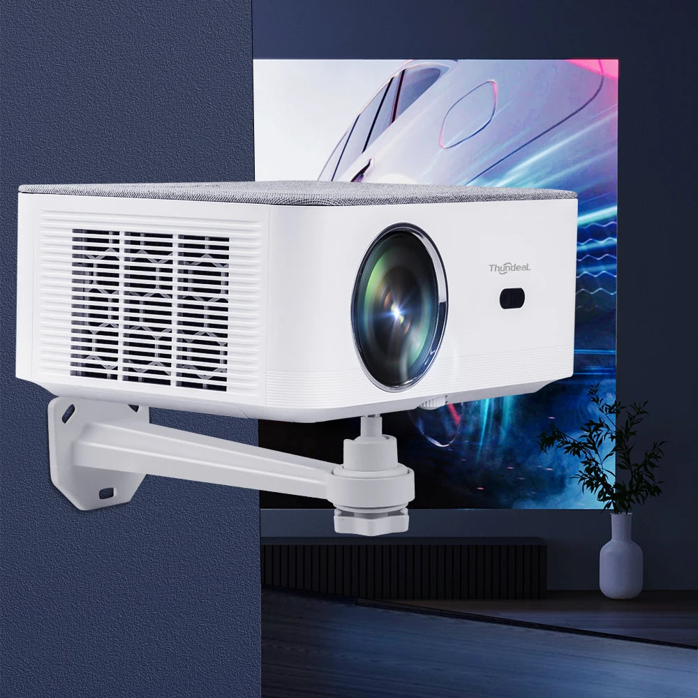 Univerzalni 360° vrtljivi nosilec za mini projektor – stenski in stropni nosilec za HY300, HY320