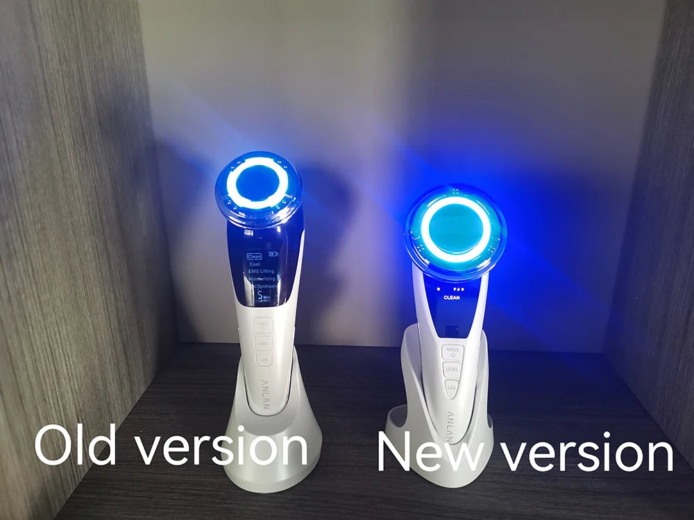 ANLAN EMS Facial Massager Pro Face Lifting Skin Rejuvenation Cold Compress Deep Cleaning Anti-aging Skincare Beauty Device - Limetastore