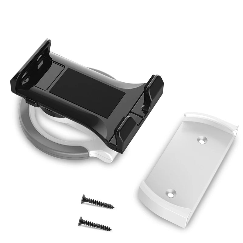 ZEUSLAP Tablet Kitchen Stand Holder | 2‑in‑1 Wall & Under‑Cabinet Mount, 4.7–12.9"