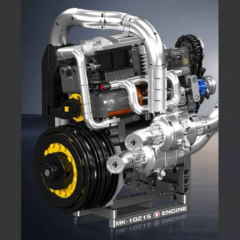 Mould King 10215 Motorized Supercar Engine Building Set | Technical Car Toy - Limetastore