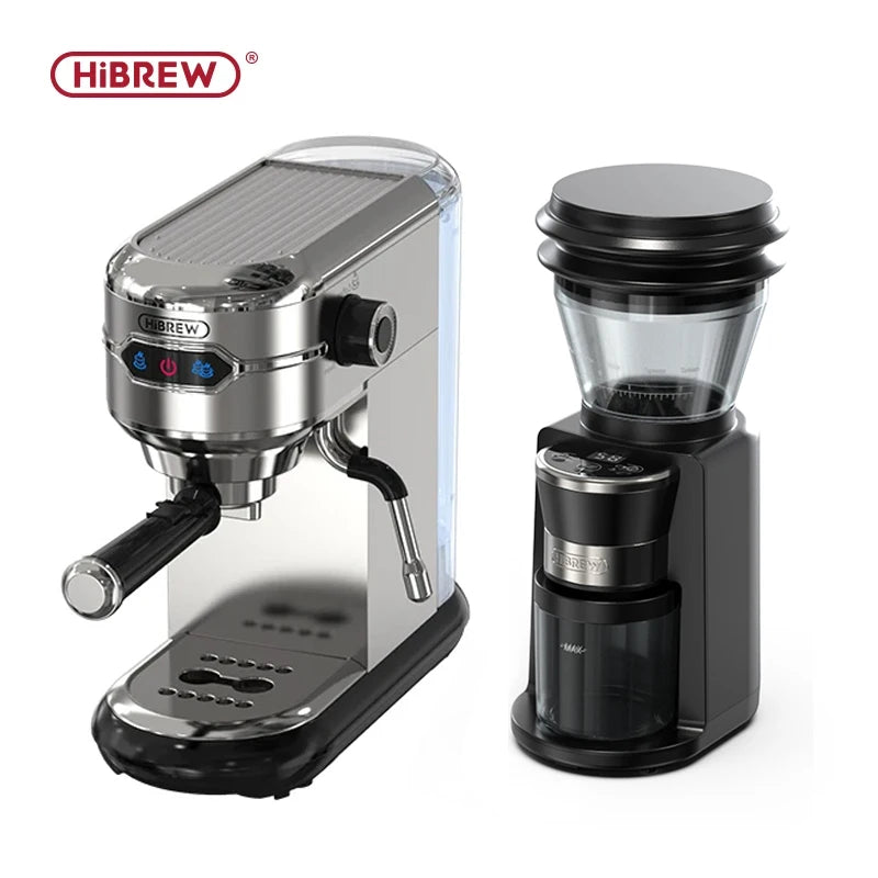 HiBREW H11 – 20 barov super tanek espresso aparat | Polavtomatski kavni aparat za ESE blazinice in mleto kavo