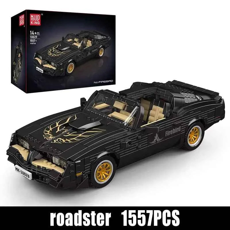 Mould King 10029 Black Firebird Sport Racing Car - Limetastore