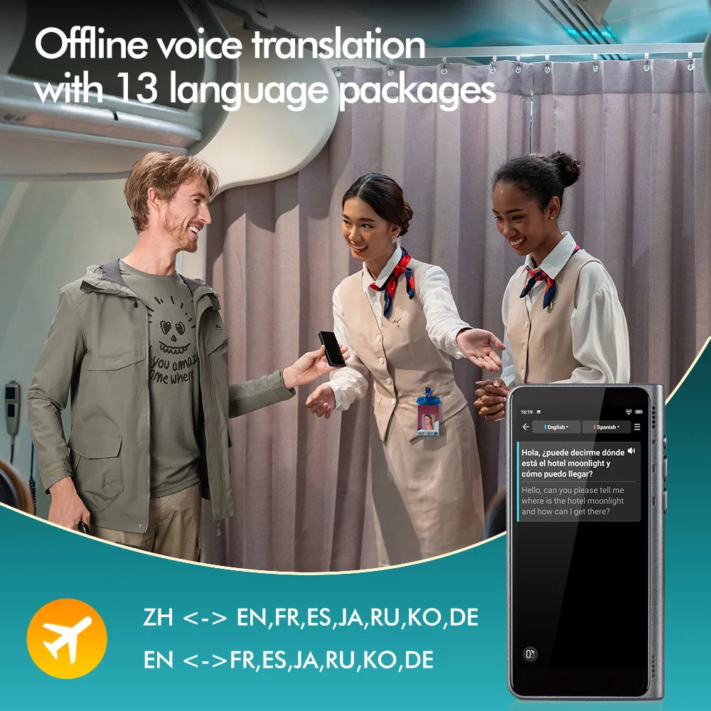 Timekettle Fluentalk T1 AI Translator 40 Languages Offline Photo