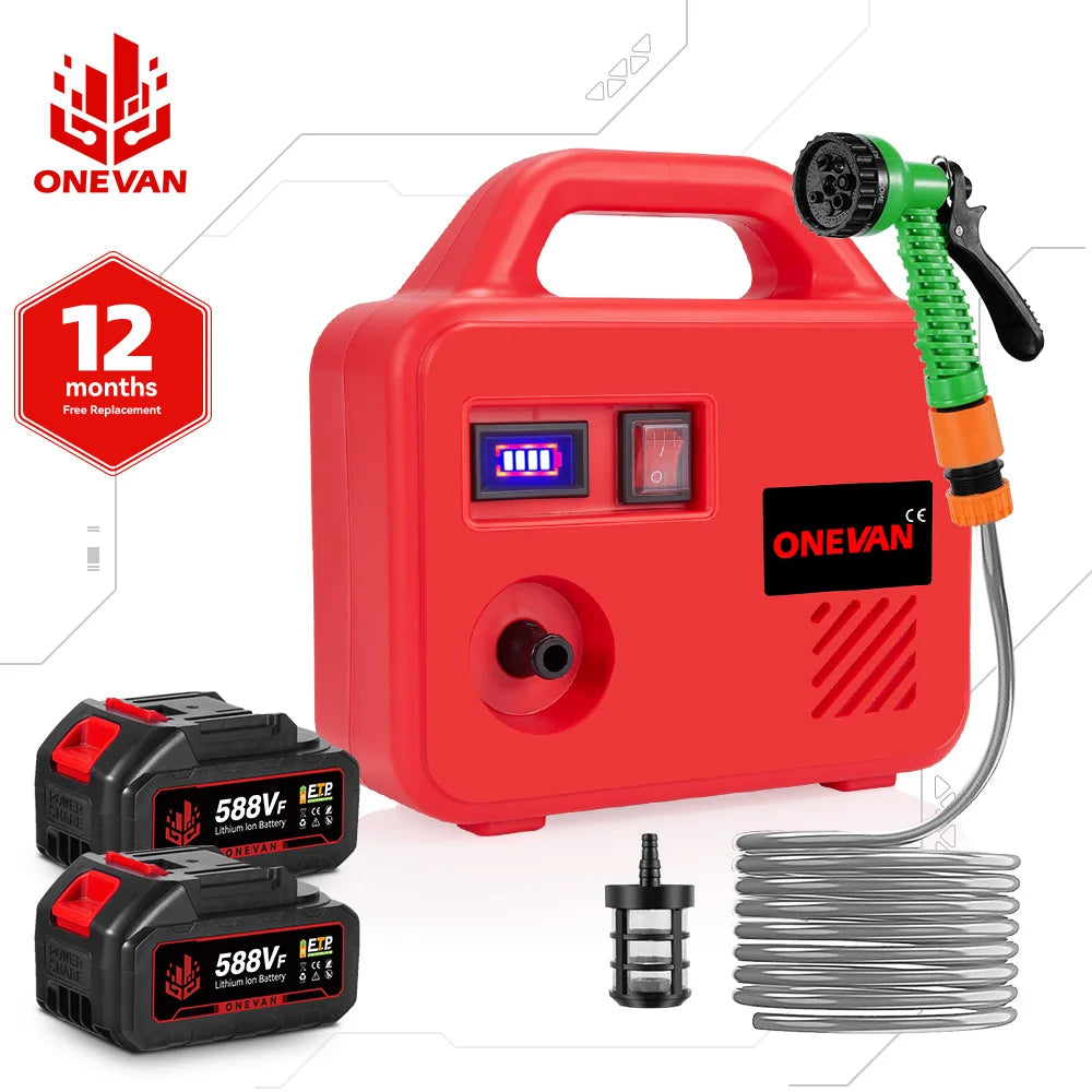 ONEVAN 260W Electric Water Pump | 150m Cordless Pumping Machine