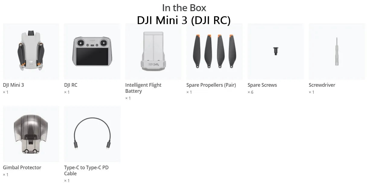 DJI Mini 3 Lightweight RC Drone with RC‑N1 – 4K HDR Video, 10 km Transmission