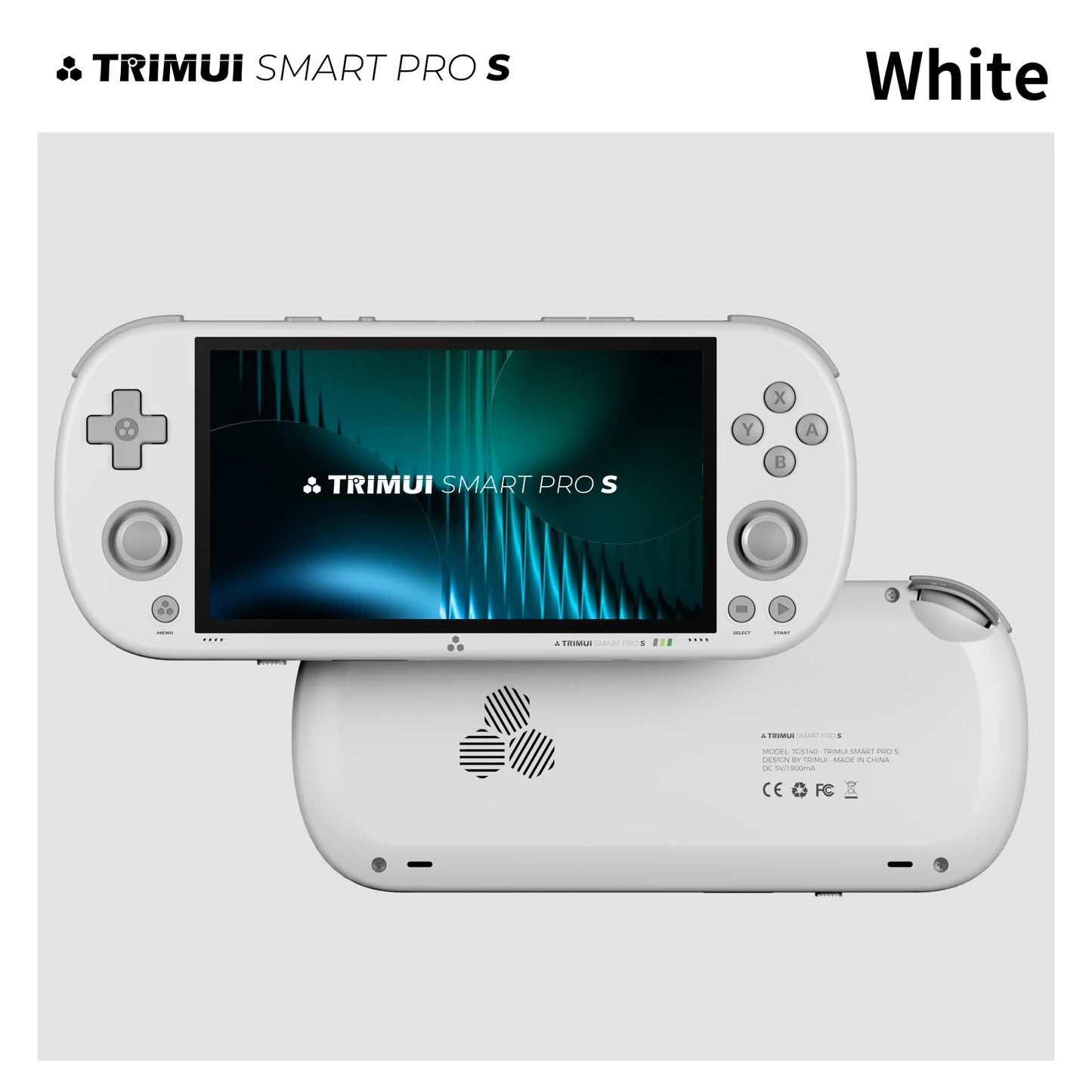TRIMUI Smart Pro S Handheld Game Players Consoles 4.96'' IPS Screen 5000mAh Linux System Emulator Portable Console Retro Video - Limetastore