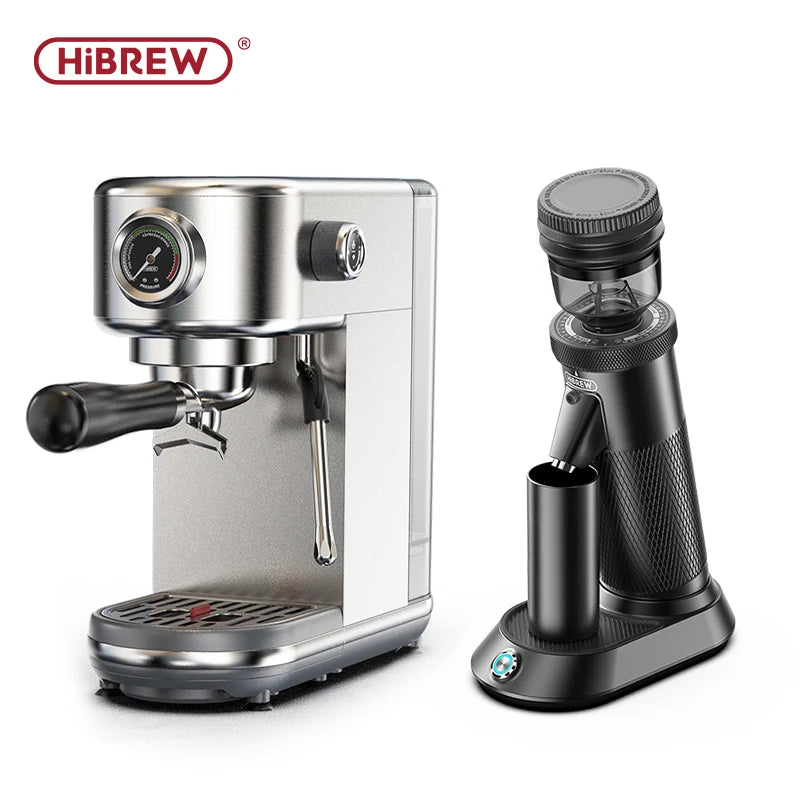 HiBREW H10B – Izjemno tanek aparat za espresso s 20 bari | Polavtomatski kavni aparat z nastavljivo temperaturo