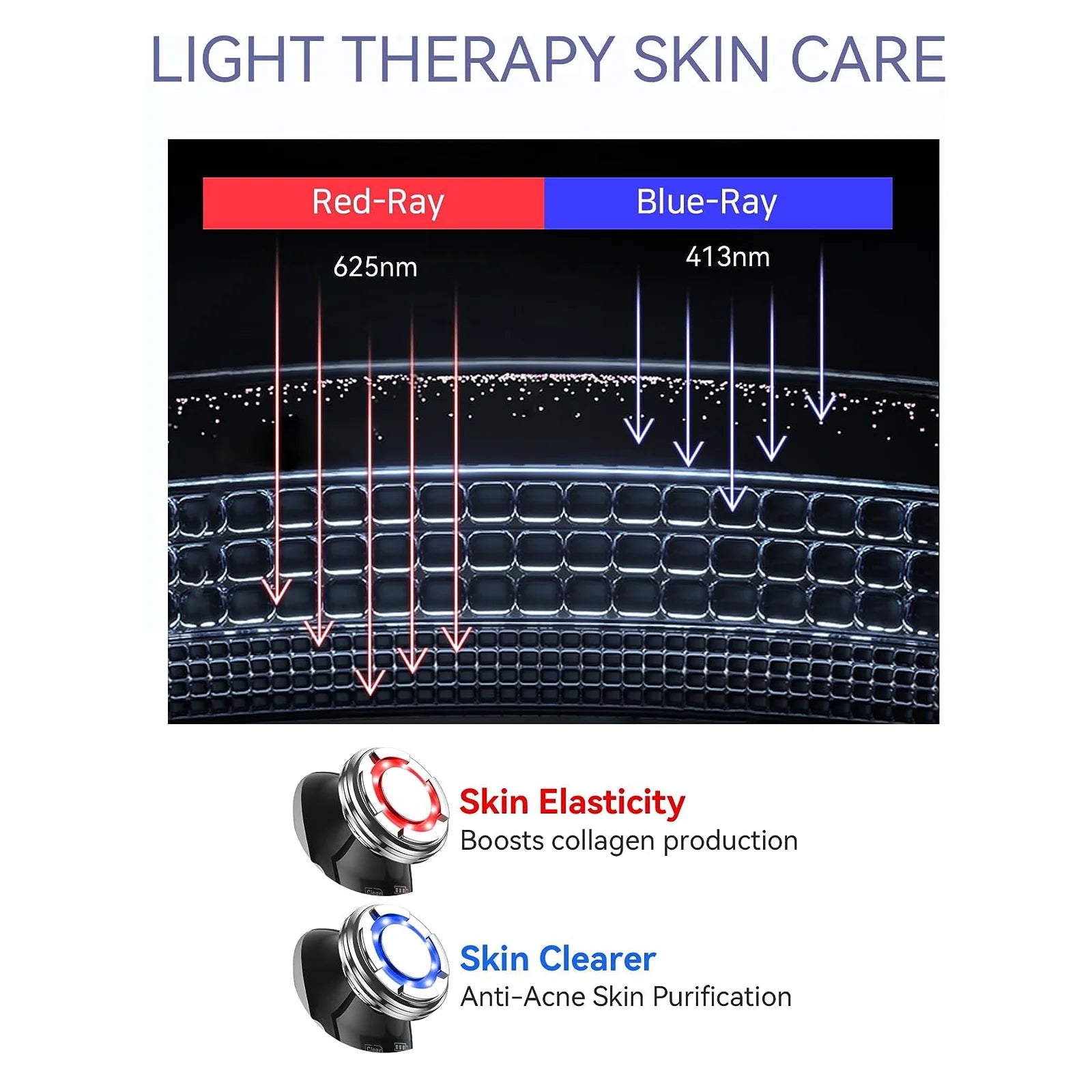 ANLAN EMS Facial Massager | Microcurrent Lifting, Hot/Cold, Deep Cleansing