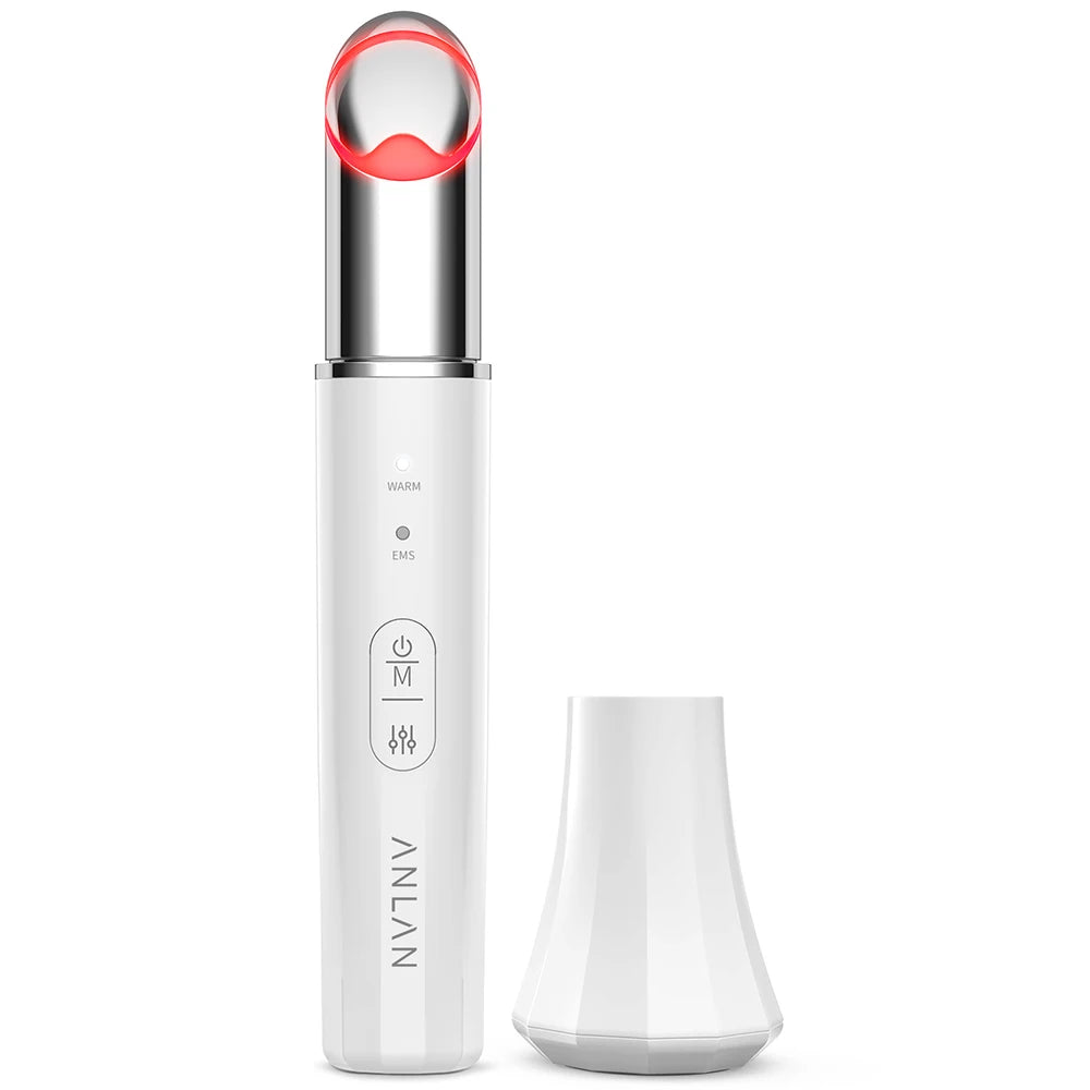 ANLAN EMS Eye Beauty Device | Microcurrent, Red/Blue LED, Eye Bags & Dark Circles