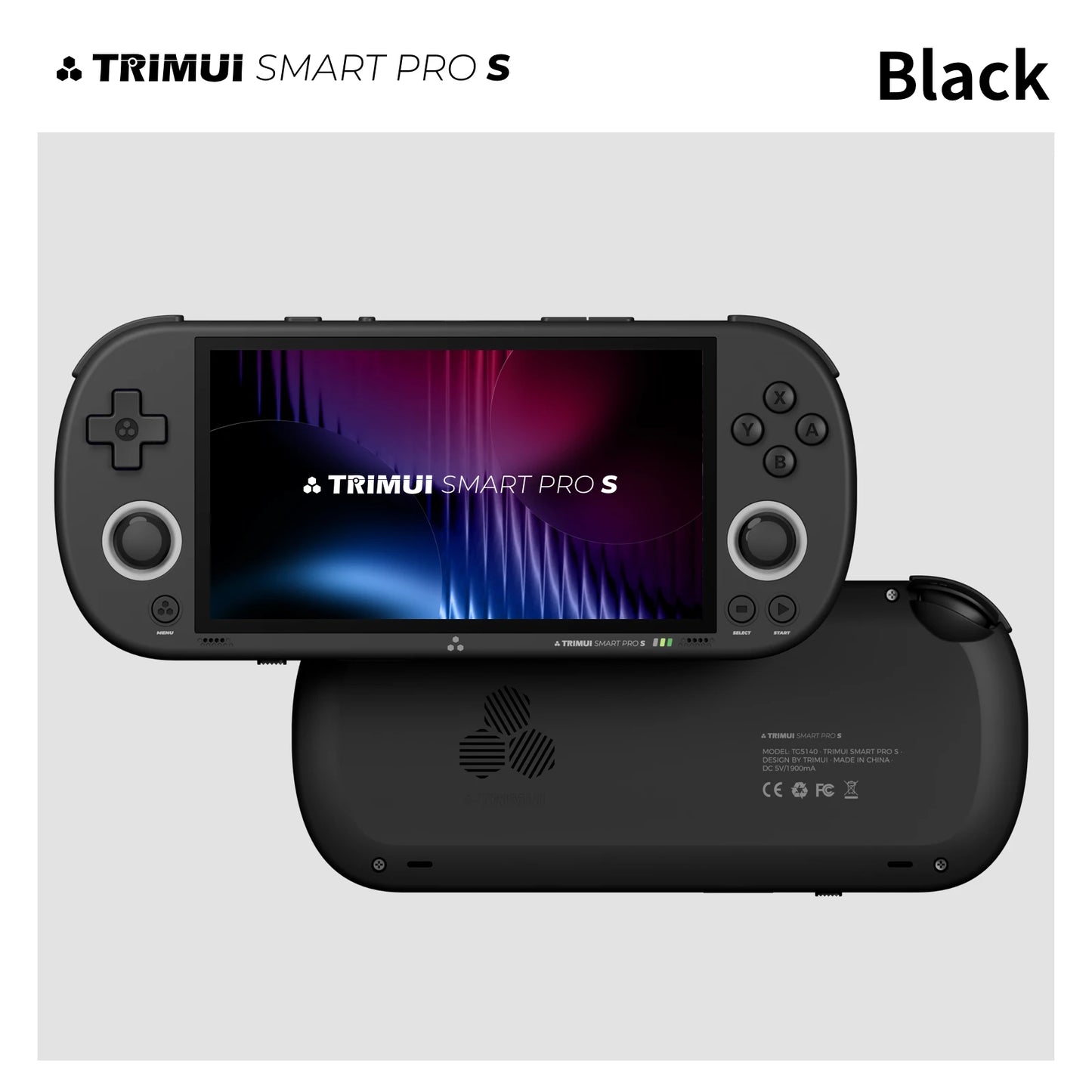 TRIMUI Smart Pro S Handheld Game Players Consoles 4.96'' IPS Screen 5000mAh Linux System Emulator Portable Console Retro Video - Limetastore