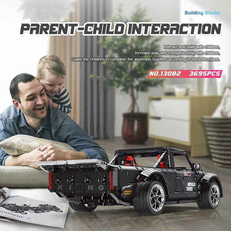 Mould King 13082 Motorized MOC‑34316 Off‑Road Pickup Truck - Limetastore