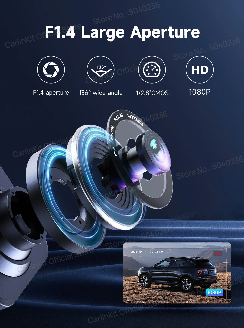 CarlinKit Android 13 8‑Core 8+128GB Wireless CarPlay AI Box