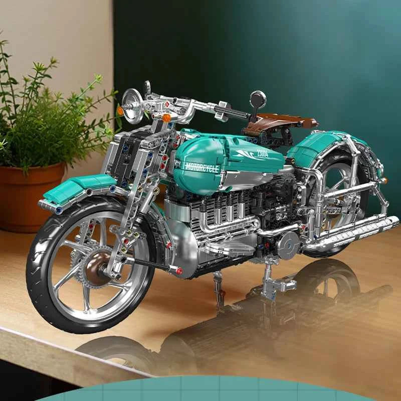 Mould King 23004 American Cruiser Motorcycle - Limetastore