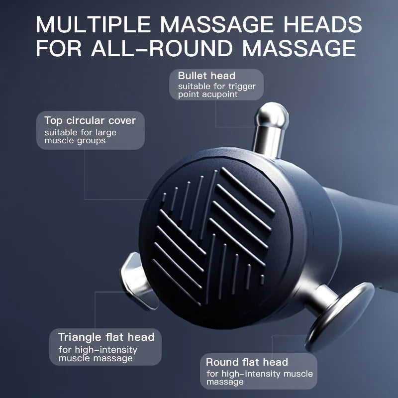 Booster Upgraded Massage Gun – Powerful Handheld Deep‑Tissue Massager